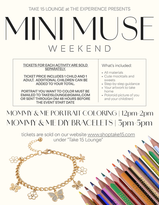 Mini Muse Weekend: Coloring & Bracelet Making