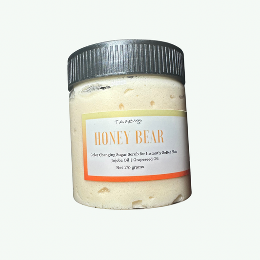 Honey Bear Color Changing Body Scrub