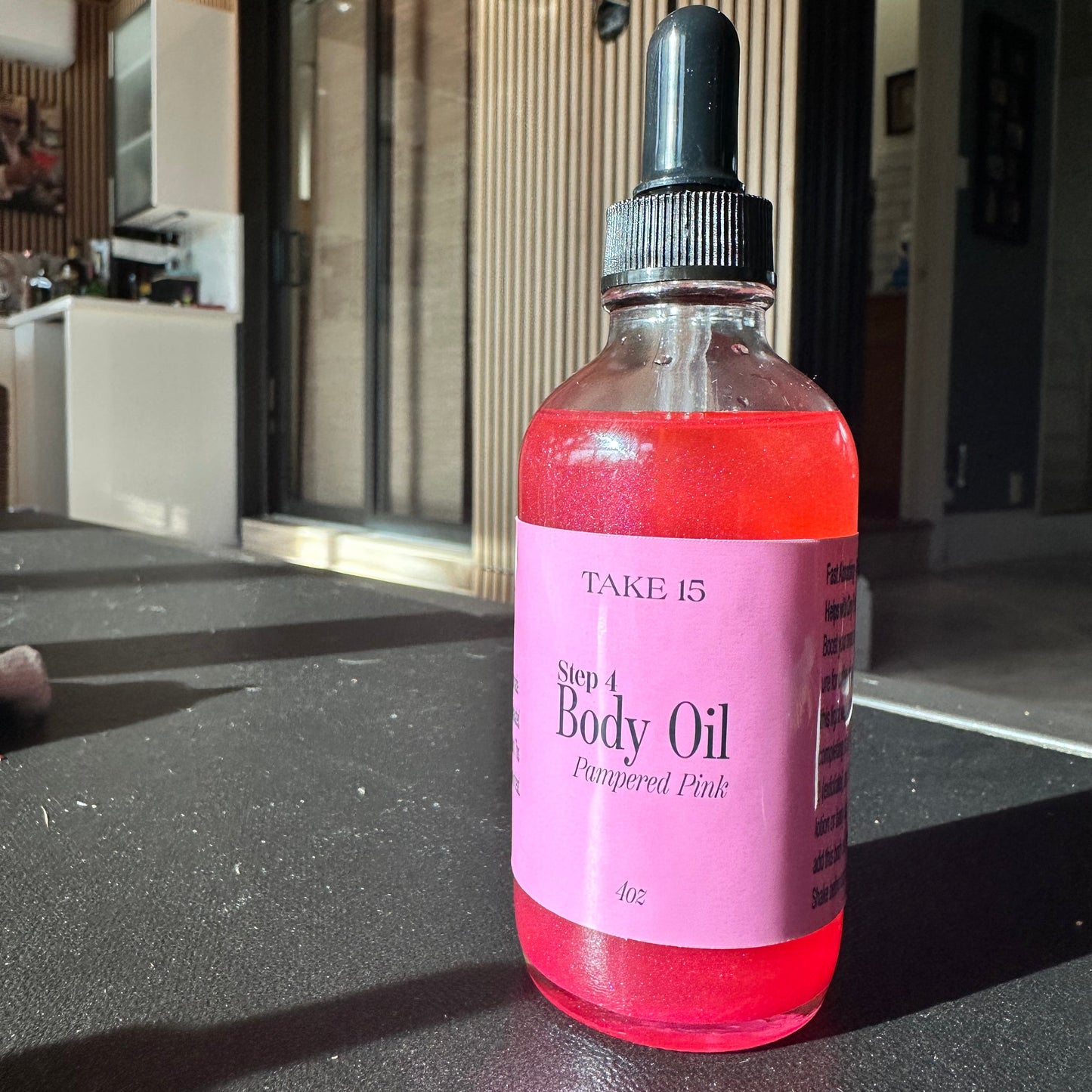 Pink Sugar Crystals Body Oil