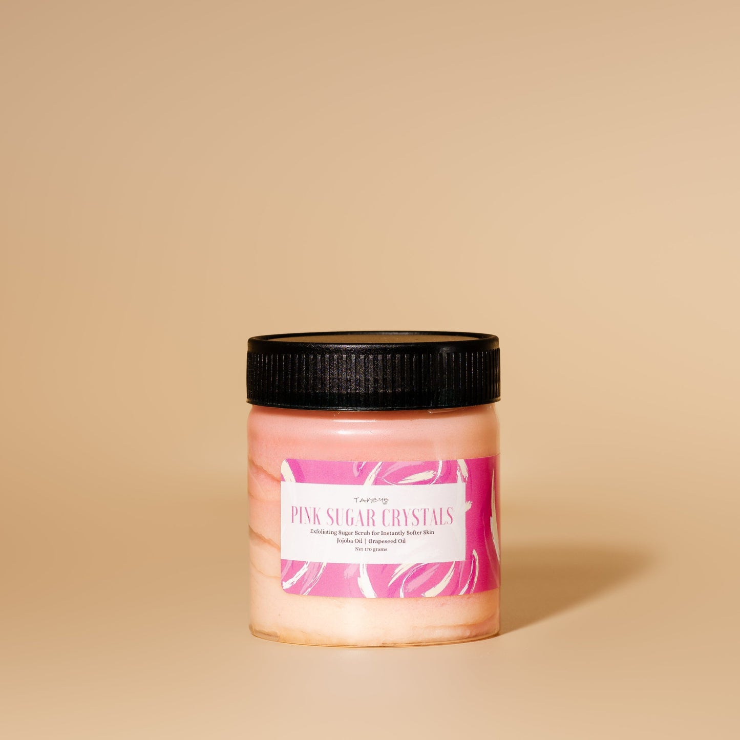 Pink Sugar Crystals Body Scrub