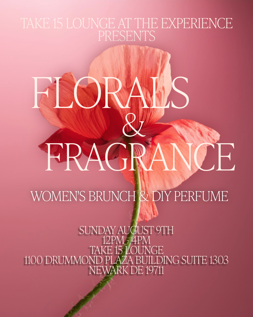 Florals & Fragrance : DIY Perfume + Women's Brunch