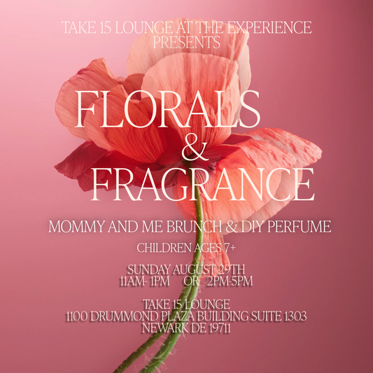 Florals & Fragrance : DIY Perfume + Mommy Daughter Brunch